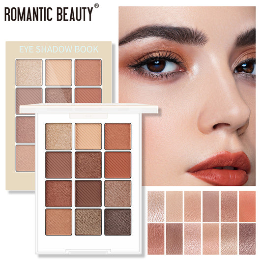 Romantic Beauty Makeup For Eye Ins Hot Sale Eye Shadow Disk 12 Color Eye Shadow