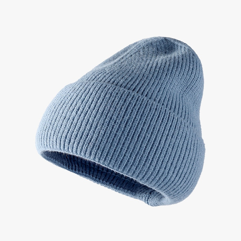 Outdoor knitted warm beanie