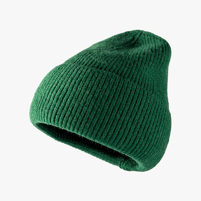 Outdoor knitted warm beanie