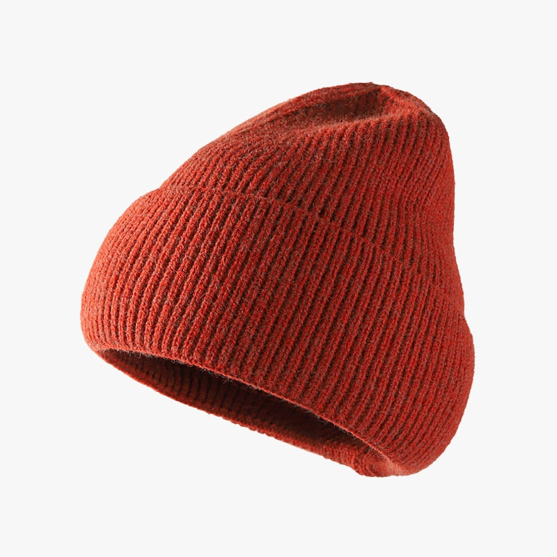 Outdoor knitted warm beanie