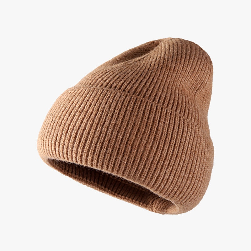 Outdoor knitted warm beanie