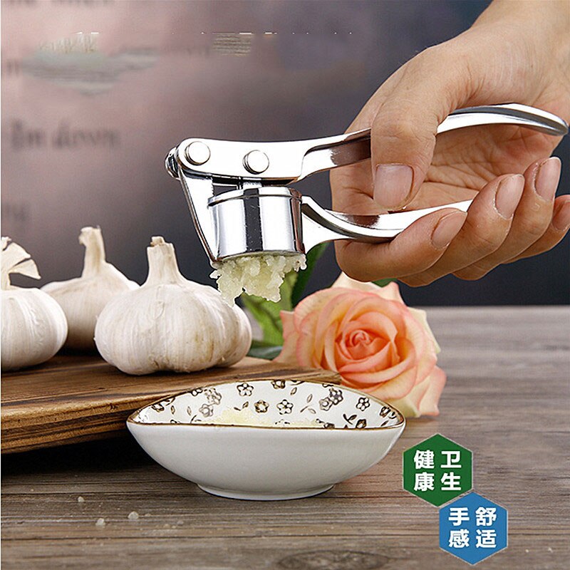 Large stainless garlic cutter