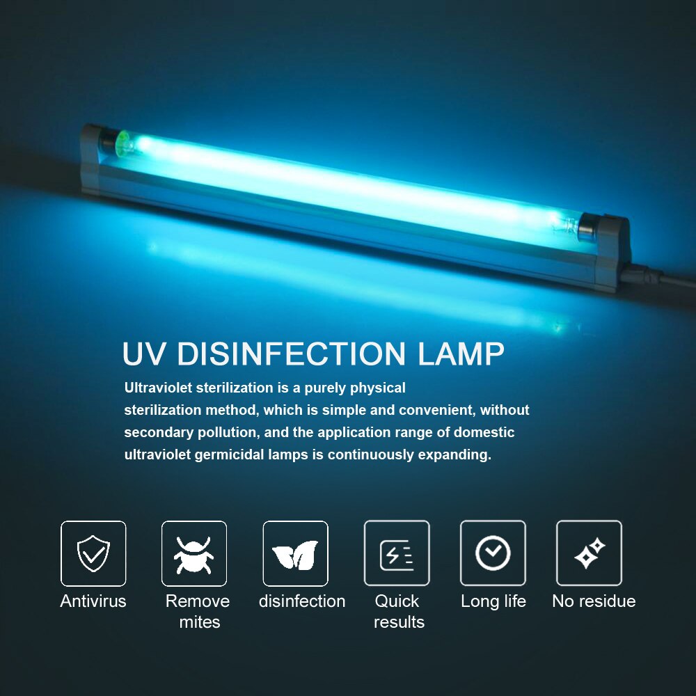 Germicidal Bacterial UV-C Ozone Light Sanitizer