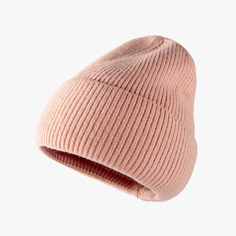 Outdoor knitted warm beanie