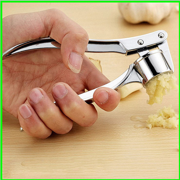 Large stainless garlic cutter