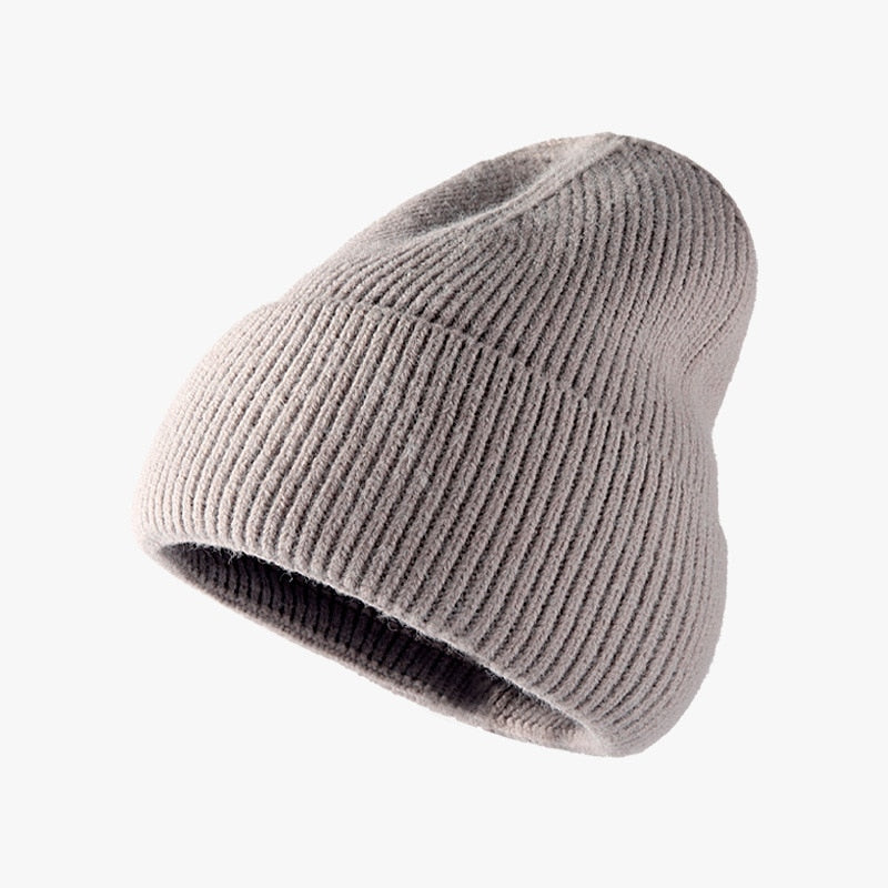 Outdoor knitted warm beanie