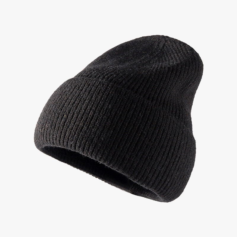 Outdoor knitted warm beanie