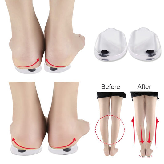 2PCS Insoles Correction Shoe Inserts Pads