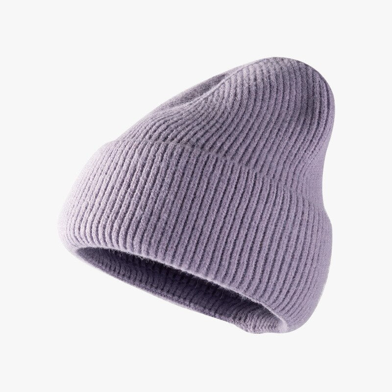 Outdoor knitted warm beanie