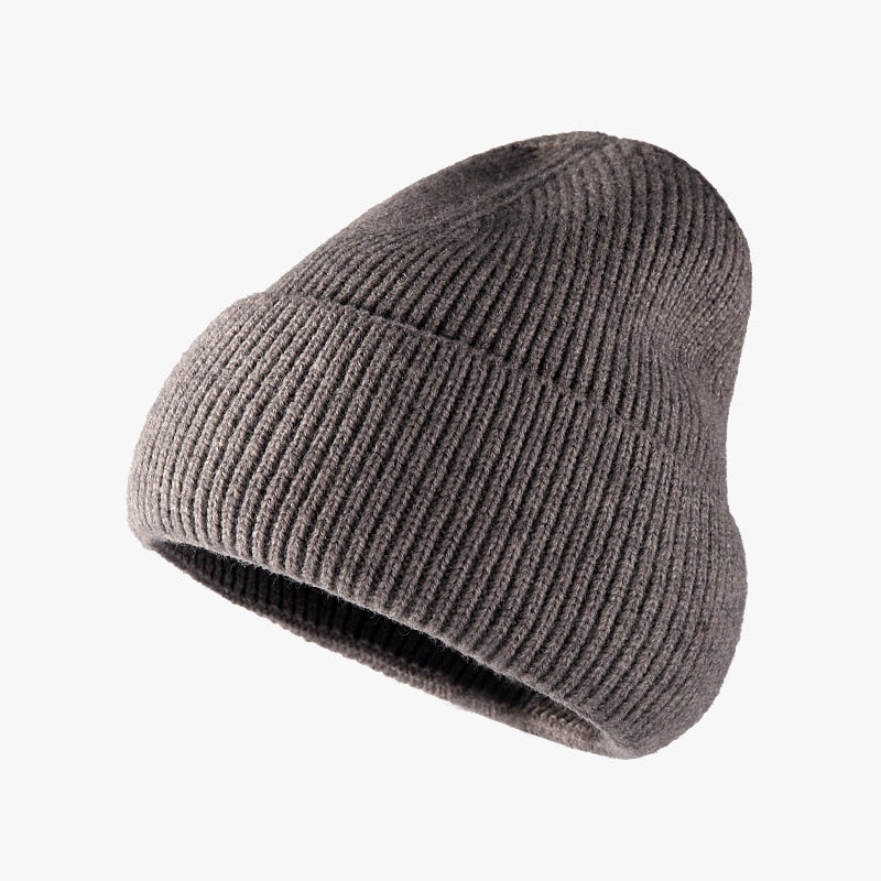 Outdoor knitted warm beanie