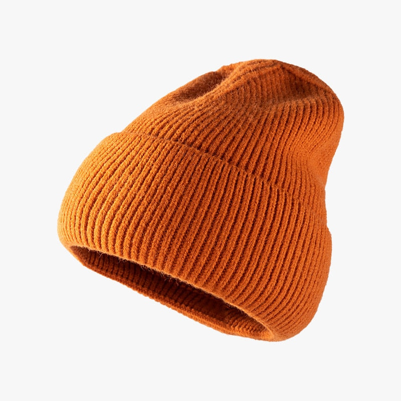 Outdoor knitted warm beanie