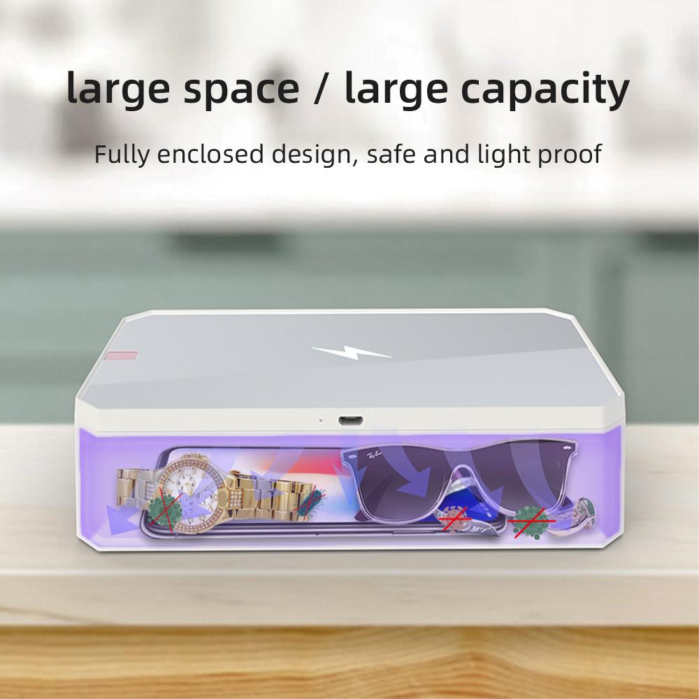 UV Sterilize 10W Wireless Mobile Phone Disinfection Box