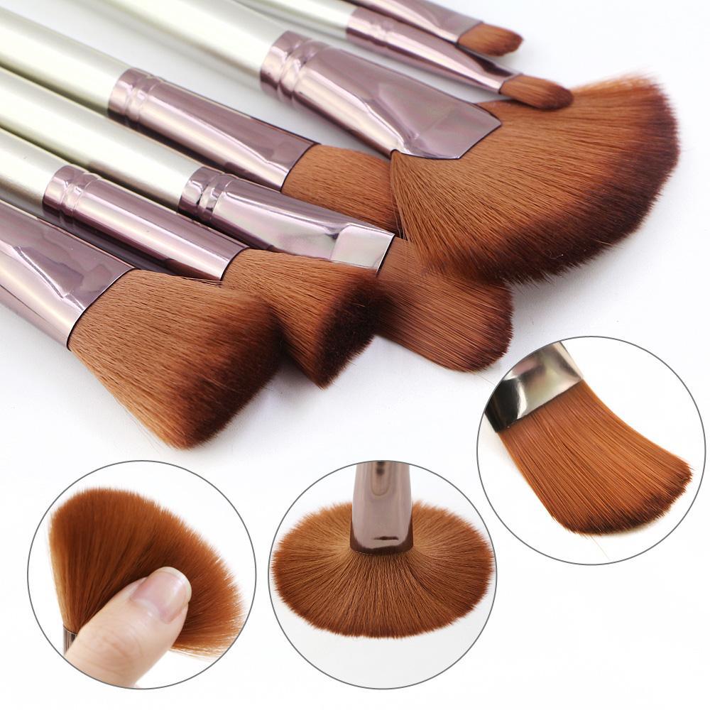 22pcs gold brushes set