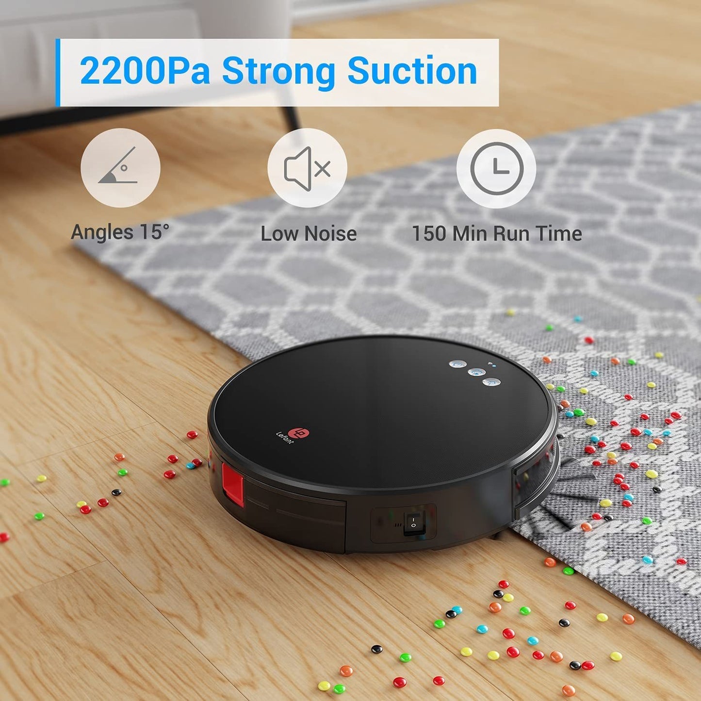 3-in-1 Robot Vacuum Cleaner Suitable For Families With Pets | Lefant® U180