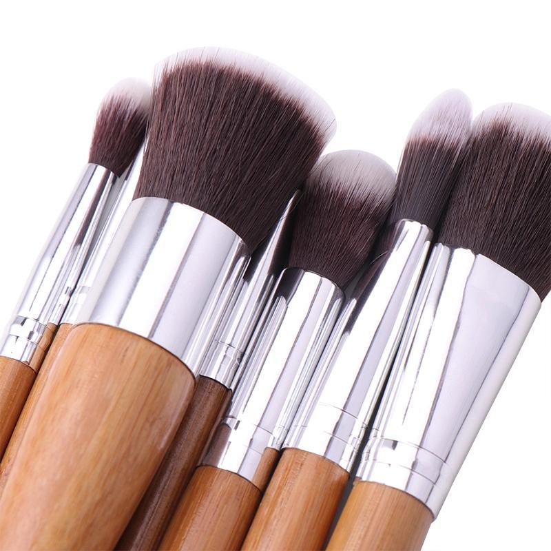 Lucky Beauty Bamboo Brush Set of 10 pcs