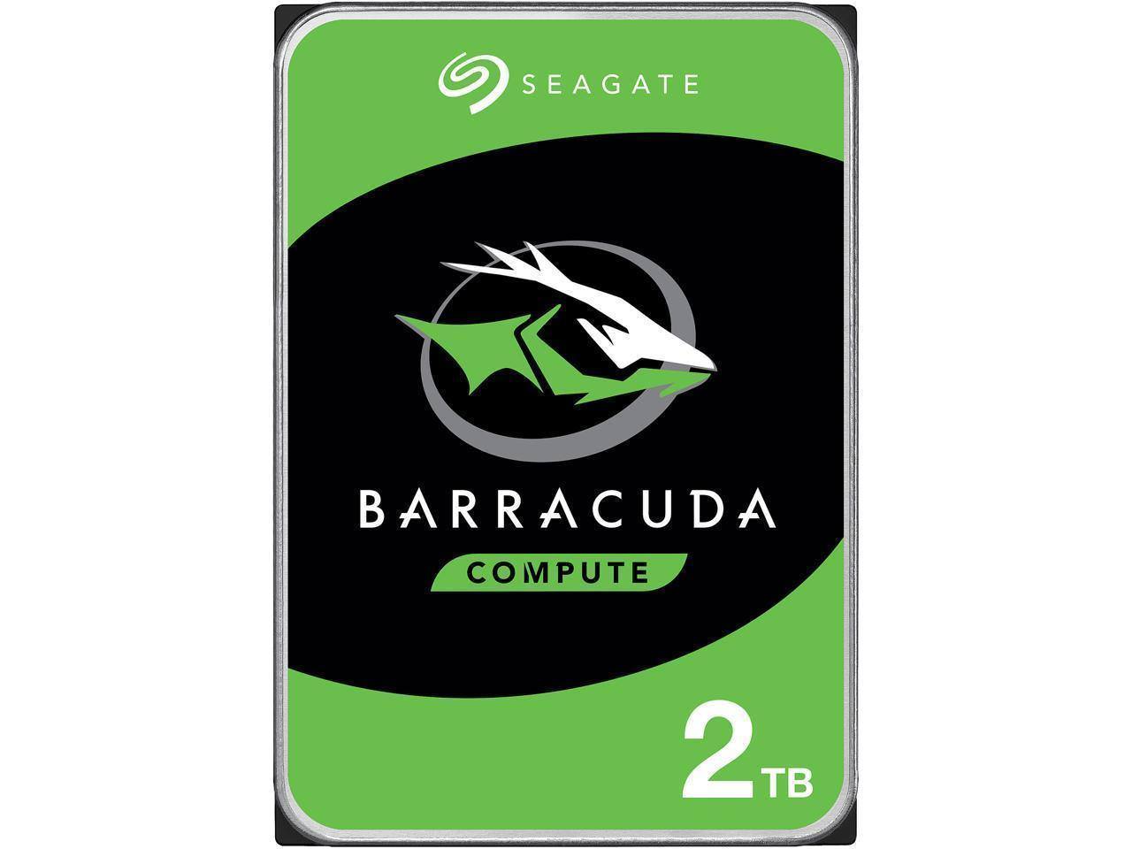 2TB Seagate BarraCuda 3.5" Hard Drive