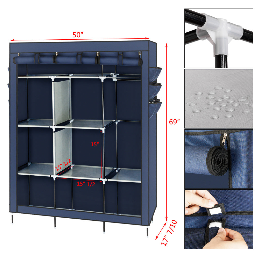 Wardrobe Portable Closet Storage Organizer