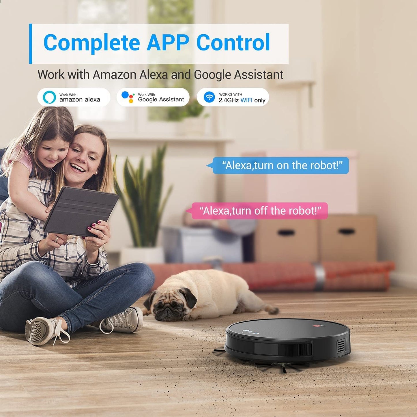 3-in-1 Robot Vacuum Cleaner Suitable For Families With Pets | Lefant® U180