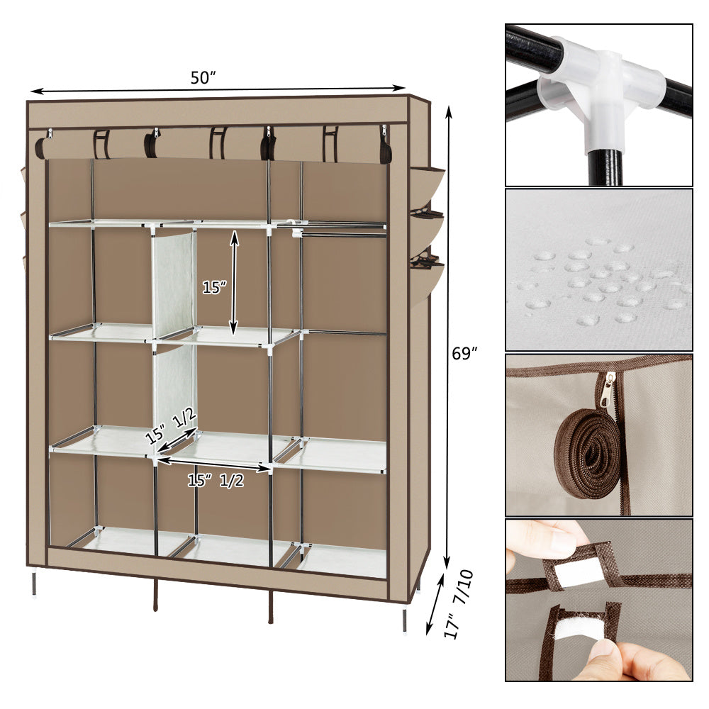 Wardrobe Portable Closet Storage Organizer