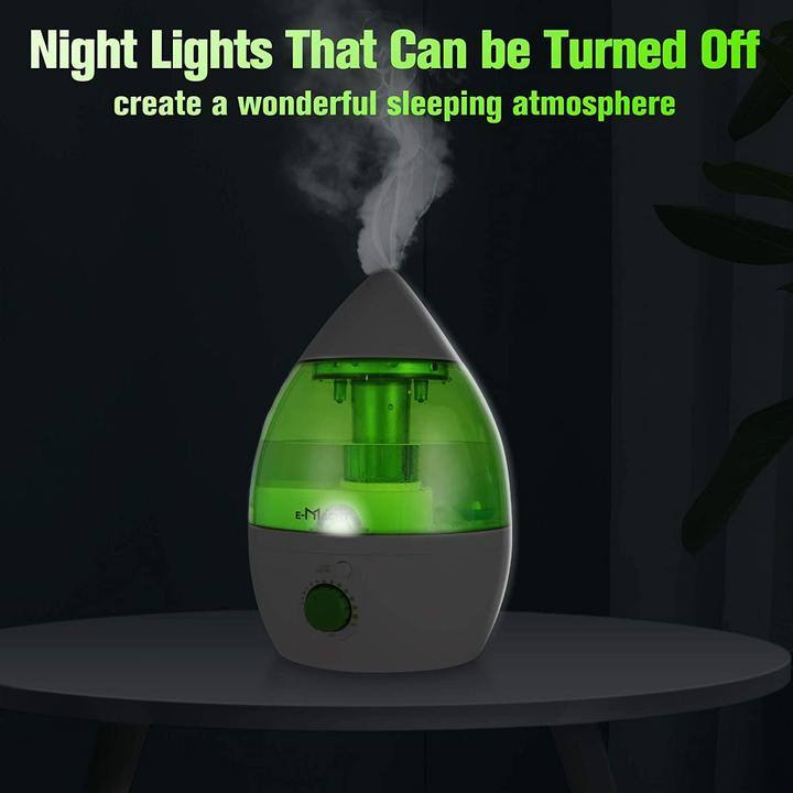 Humidifiers for Bedroom Quiet Ultrasonic Cool Mist Humidifier