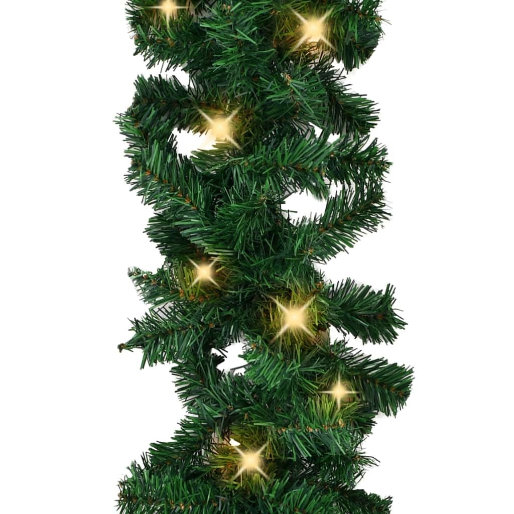 Christmas Garland with LED Lights 32.8'