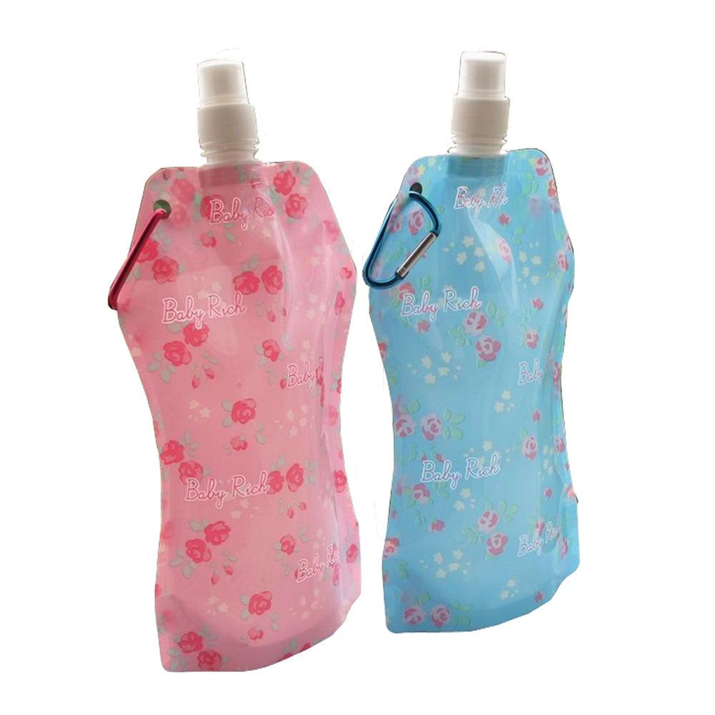 [BLUE & PINK]Creative SAKURA Anti-Bottle Hiking/Camping Water Bag