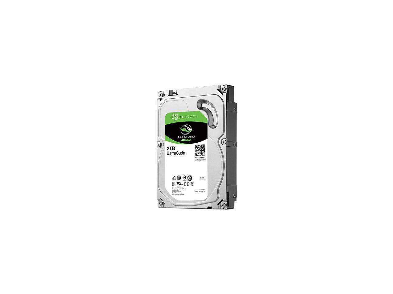 2TB Seagate BarraCuda 3.5" Hard Drive