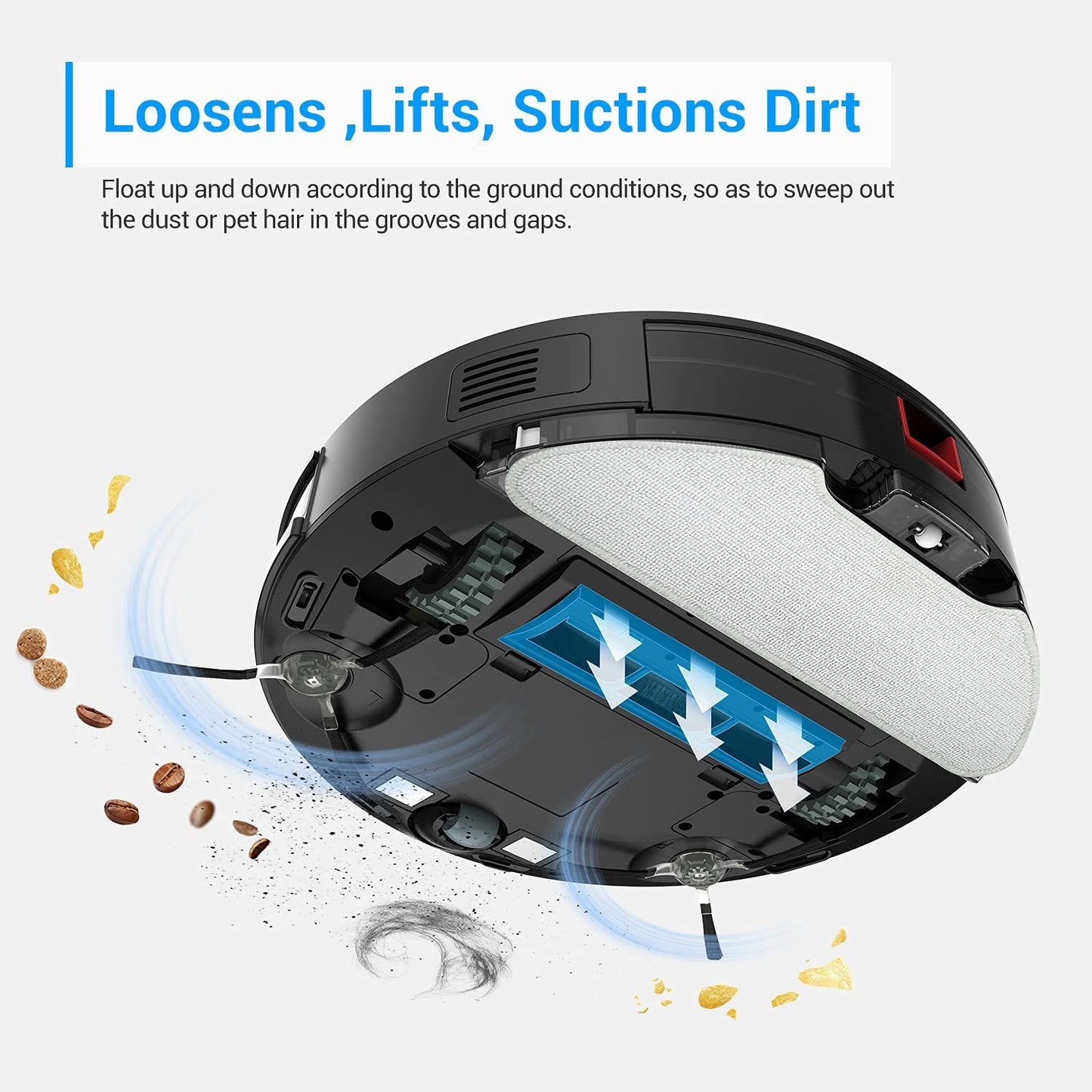 3-in-1 Robot Vacuum Cleaner Suitable For Families With Pets | Lefant® U180