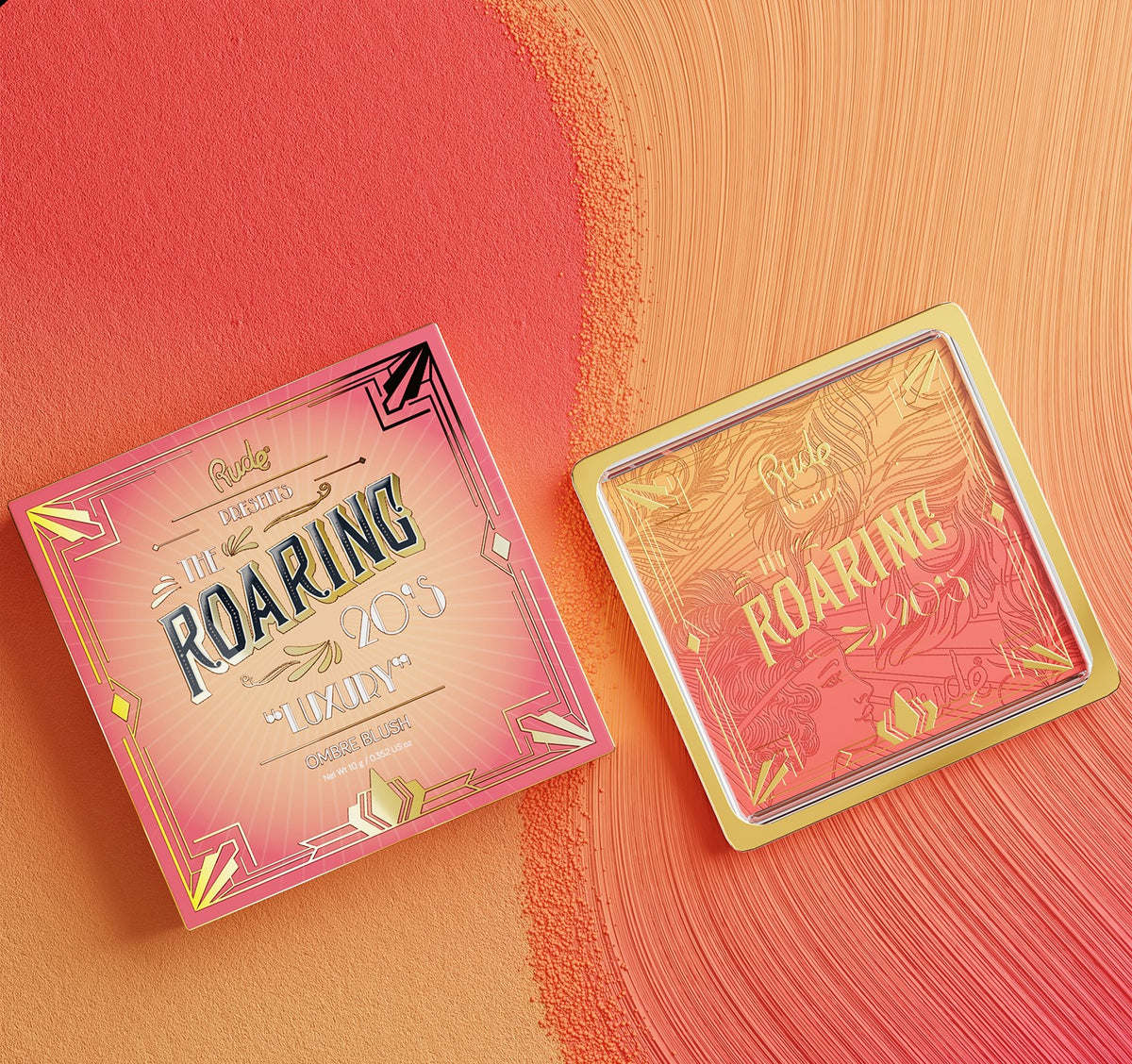 RUDE The Roaring 20's Ombre Blush