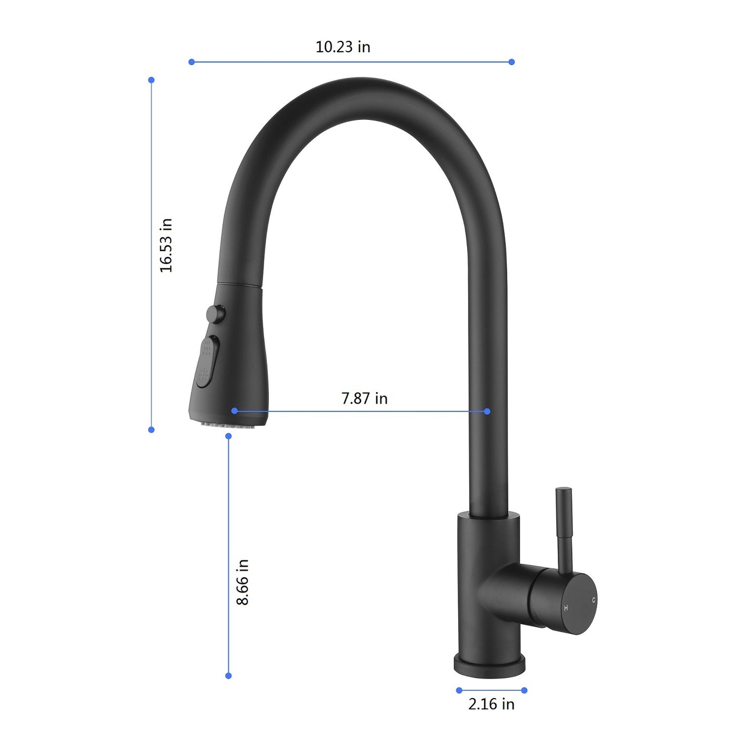 Kitchen Faucet with Pull Out Spraye