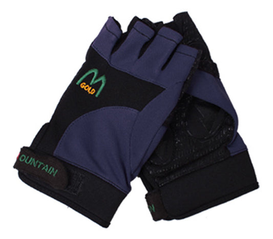 Women's Fitness Half Finger Climbing Gloves Outdoor Sport Gloves Fishing Gloves