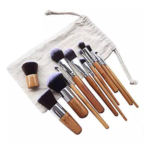 Lucky Beauty Bamboo Brush Set of 10 pcs